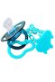 Green Strap Pacifier with Palatal Clip 18-24 Months