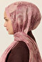 Monaco Kraş Shawl - Pink - 5