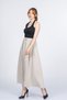 Women's Summer Stone Pure Lady Elastic Waist Long Skirt Stylish Daily Comfortable 6782 - 4