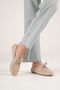 Women's Beige Daily Suede Shoes Fs27Ms06B - 2