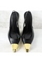 Metal Tip Detail Classic Heeled Shoes - 2