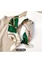 Green and Gold Color Matching, Sun Protection, Windproof, Double-Sided Printed, Scarf, Shawl 70X70 - 5