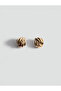 Marka Çelik Gila Gold Earrings