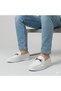 Pierrre Cardin 191074 Genuine Leather Poly Light Sole Casual Men's Shoes White - 7