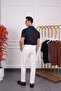 Vertical Patterned Collared Tshirt - 6