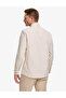 Beige Oxford Slim Fit Easy-Iron Shirt 50325365-Vr011 - 5