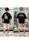 La California Printed 3-Piece Hat and Shorts Set - 2
