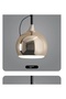 Modern Lighting, Single pendent, Light, Minimal Bed Side, Golden pendent, Golden Color, 12x31x200 cm, Suitable for bedroom, living room, kitchen, coffee shop, Adjustable height - 4