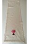 100% Handmade Embroidered Vintage Laced Natural Linen Fabric Tree Themed 30X90 cm Runner - 5