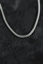 316L Steel Silver Color Foxtail Model Chain Men's Necklace -