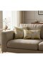 Velora Abstract Patterned Luxury Throw Pillow with Inner Filling, Special Woven Premium Decorative Pillow - 6