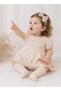 Premium Girls' Floral Ruffled Spring Flowers Themed Shorts Dress 2-Piece Set 6-9-12-18 Months Dress Skirt Has 3 Layers, Lining, Tulle and Outer Layer
