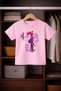 Birthday Girl, 1st Year Butterfly Birthday Graphic Print T-Shirt - 2