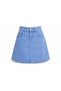 Girls' Denim Shorts Skirt High Waist Blue Casual 5-13 Years