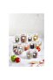 Set of 12 Baroque Round 2 Size Jars & Storage Container & Food Container 6*500 Ml, 6*250 ml) - 2