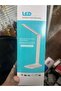 LED Rotary Table Lamp - Touch Dimming, Anti-Blue Light, Dual Power (USB-C), Foldable Study Lamp - 4
