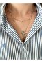Waterway Necklace and Brand Equivalent Zircon Stone Bird Necklace (Double Necklace) - 3