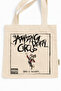 The Amazing Digital Circus Printed Canvas Tote Bag with Velcro and Inner Pocket