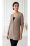 Anne Merserized Seasonal Pocketed Buttoned Cardigan