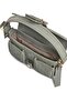 Women's Mint Faux Leather Patterned Buckle Shoulder Bag - 6