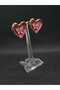 Love Themed Red Enamel Women's Steel Titanium Earrings with Heart and Butterfly Figures Summer Stylish Style New Gift Jewelry Accessory - 4
