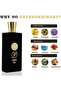 Ajwaa Oud Black Eau De Parfum for Men | Long Lasting Perfume with Violet Leaf, Raspberry, Pepper, Geranium, Amber, Labdanum & Cedarwood | Bold Spicy Woody Fragrance | 100ml - 5