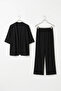 Bürümcük Fabric Trousers Double Set Kimono
