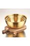 3-Piece Gold 304 Stainless Steel Mixing and Salad Bowl Whisk 1800-1400-800 ml - 6