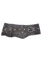 Stellan Nubuck Smoked Genuine Leather Belt - Handmade Design