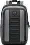 9695 Men’s Laptop Backpack 15.6 Inch Grey, Water-Resistant Anti-Theft Business Travel Bag, 23L Oxford Fabric, Black