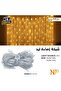 أضواء شبكية LED للزينة 144 مصباح