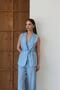Lined Vest and Pants Set - 4