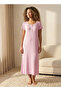 Night Gown Short Sleeve Textured - 3