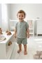 Baby Boy Top and Bottom Shorts Shirt Set 9-24 Months - 2