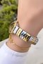 Special Boxed Steel Women's Wristwatch Gold Silver Color 2 Years Warranty Bracelet Gifted Hm6Hdc2 - 5