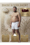 Men's Boxer Shorts White 100% Cotton Flexible Elastic Waistband Comfortable Fit Underwear