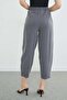 Elastic Waist Ribbed Stitched Shalwar Trousers - 8