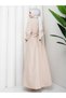 Pens Accessory Belt Detailed Hijab Dress Rc6051 - 9