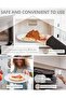 Plastic Plates and Bowls Set - 12 PCS Unbreakable Tableware Set - Reusable Plates Bowls 11 oz Cups - 3