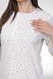 Mecit 6397 Pink Women's Long Robe Pajama Set - 6