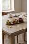 Akasya 3-Piece Glass Snack Bowl with Stand - Presentation Tray - Breakfast Serving Set 30X10Cm - 3