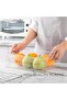 8 Pack Clear Stackable Storage Bins, Organizer Boxes with Handle for Kitchen Organization, - 3