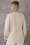 Plus Size Detachable Ruffle Collar Long Sleeve Modern Evening Dress Women's Shirt - 4