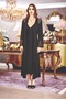 Women's Combed Cotton Lace 6-Piece Dowry Nightgown, Dressing Gown, Pajama Set K110 - 5
