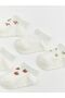 Baby Girl Patterned 5-Pack Booties Socks - 2