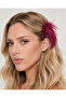 Stoned and Feathered Clip Buckle Shiny Stone Clip Buckle Feathered Buckle 2 Pieces