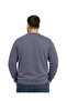 Men's Large Size Smoked Two-Thread Crew Neck Sweatshirt 3Xl-4Xl-5Xl-6Xl-7Xl-8Xl - 3