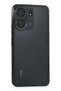 Ilkeshop New Redmi 13C Case with Lens Silicone (154510) - Black