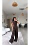Brown Zr Model Pyr Fabric Trousers - 2