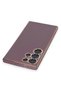 Ilkeshop New Galaxy S23 Ultra Case Volet Silicone (175211) - Purple - 3